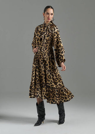 Vestido Bruma De Barcelona - Leopardo 2213133322