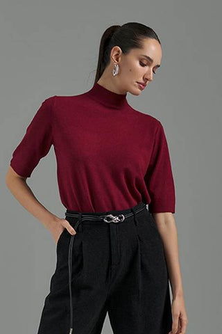 Blusa Brisa Do Alentejo - Vinho 211358VM05