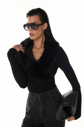 Blusa Pelo - Preto 411501PR01...