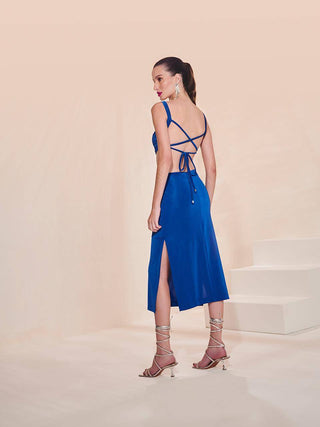 Dress Midi Alice - Royal 228004RAZ05..