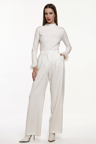 Calça Brume D'' Europe - Off White 241311BR03 OFF..