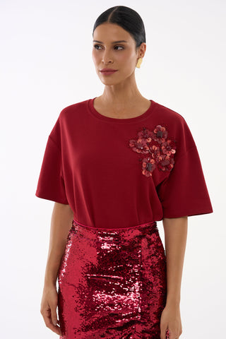 Blusa Incanto Di Toscana - Vermelho 211353VM01..