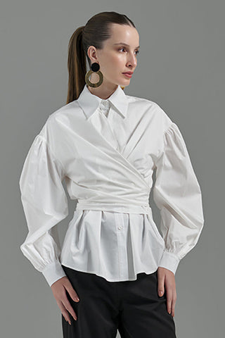 Camisa Aurora De Napoli - Branco 211359BR01.
