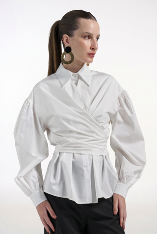 Camisa Aurora De Napoli - Branco 211359BR01.