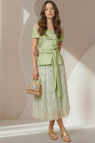 Saia Tule Triondas - Verde Acqua 261411VD15..