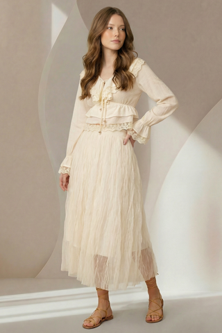 Saia Tule Triondas - Off White 261411BR03 OFF..