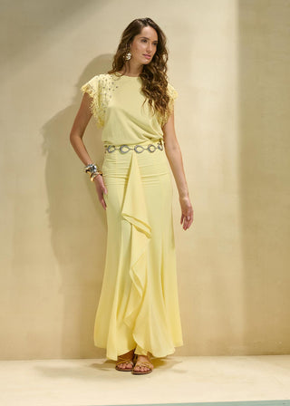 T-shirt Cristais - Manteiga 211482BG20