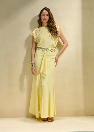 T-shirt Cristais - Manteiga 211482BG20