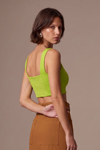 Top Fernanda - Verde Limão