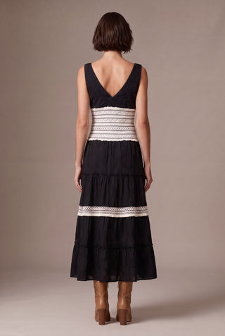 Dress Pavia Preto — costas