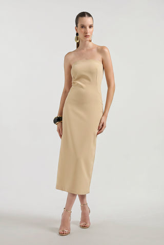 Vestido Ciel De Saint Tropez - Bege 221303BG01..
