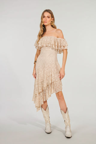 Dress Brume De Paris - Bege 221310BG01..