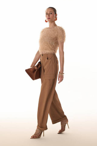 Blusa Tec Pelo - Areia 411502BG02.