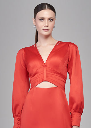 Dress Beatriz - Vermelho 231127VM01..