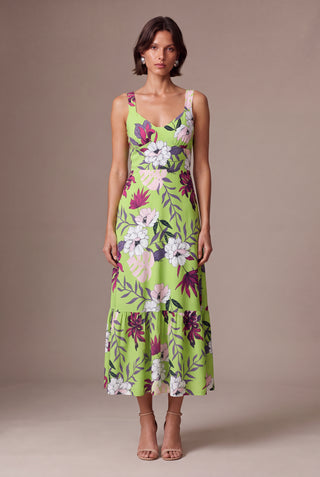 Dress Pink Garden - frente