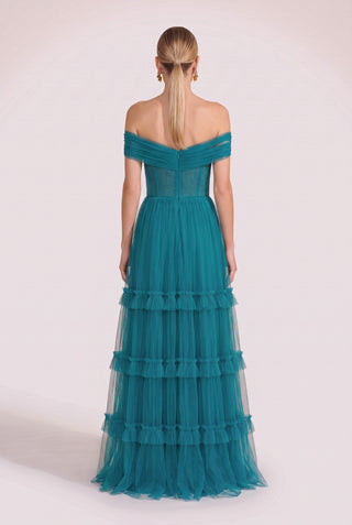 Dress Katherine Turqueza - costas