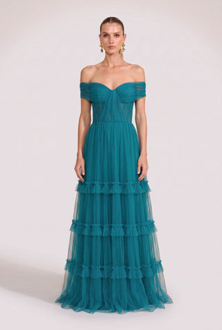 Dress Katherine Turqueza - frente