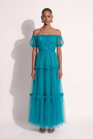 Dress Party Naty Turqueza - frente