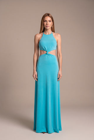 Dress Shine Luiza - Turqueza