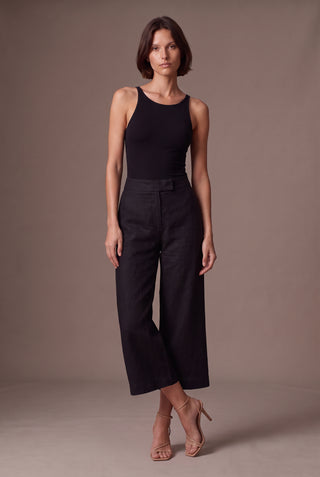 Calça Pantacourt Helena - Preto