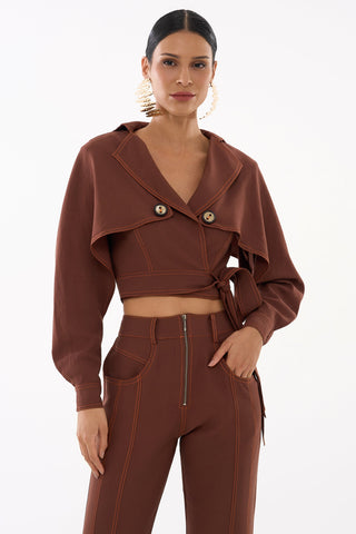 Conjunto Ana Flavia - Marron 259013MA09