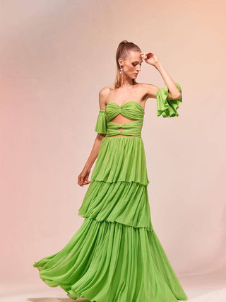 Dress Party Lalá - Verde Limão 2880271574