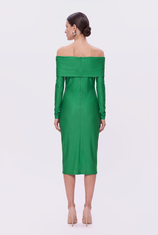 Dress Twilight Glow Verde - costas