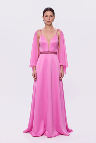 Dress Party Mariela Rosa - frente