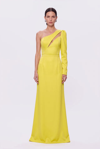 Dress Party Isa Yelow - frente