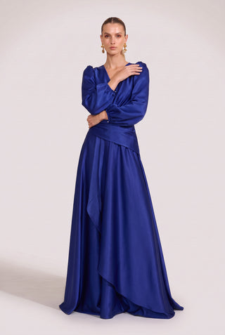 Dress Isa Azul Royal - pose