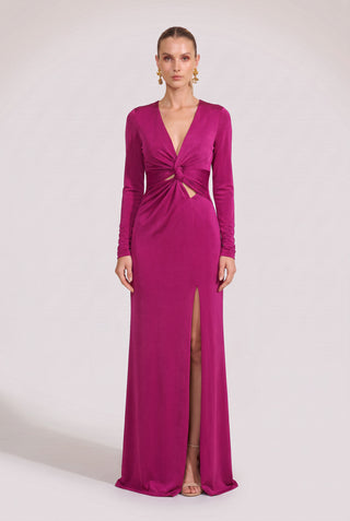 Dress Beatriz Fuscia - frente