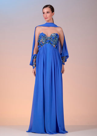 Dress Florença - Azul Denim 281251AZ31