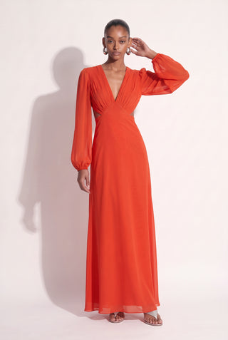 Dress Modena Terracota - pose