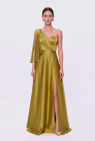 Dress Brise D aurore Oliva Soft - pose