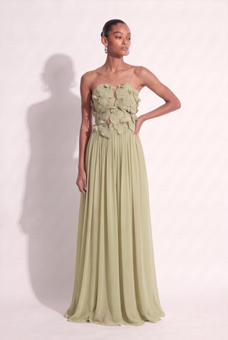 Dress Flower Of Paradise - Erva Doce - frente