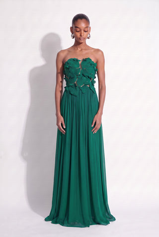 Dress Flower Of Paradise - Esmeralda - frente