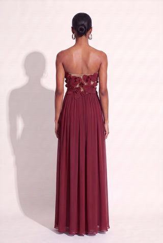 Dress Flower Of Paradise - Marsala - costas