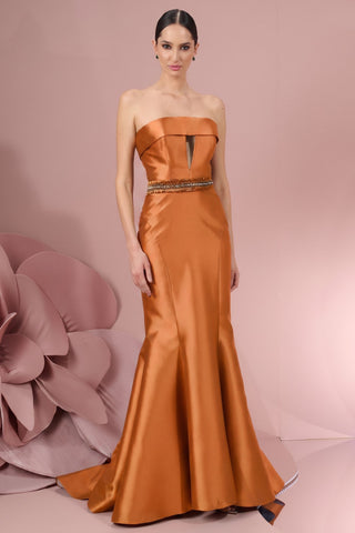 Dress Night Secret - Laranja Soft 2813661038