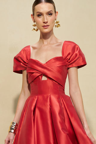 Vestido Ombro A Ombro Princesa - Red 281422327
