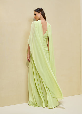 VESTIDO ENROS ECHARPE