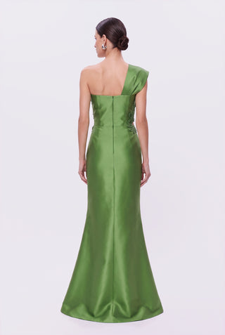 Vestido Verde Bandeira 281480 - costas