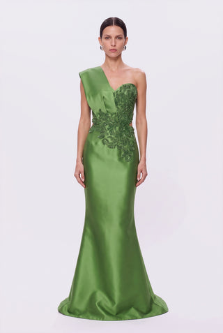 Vestido Verde Bandeira 281480 - frente