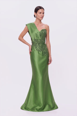 Vestido Verde Bandeira 281480 - pose