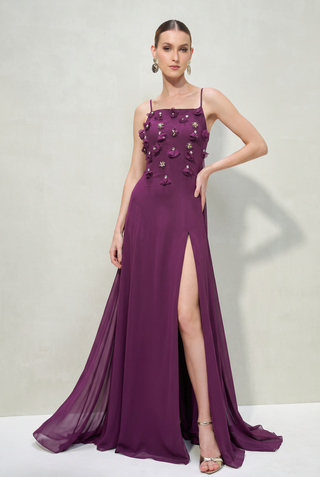 Vestido Fluido Cortes Retos