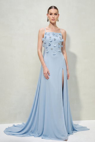 Vestido Fluido Cortes Retos