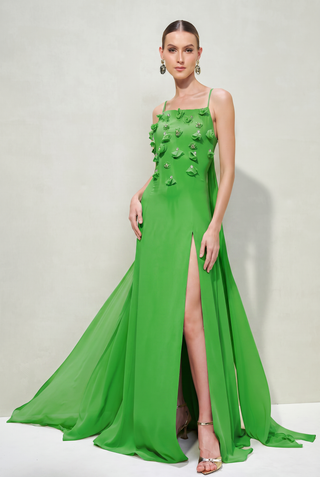 Vestido Fluido Cortes Retos