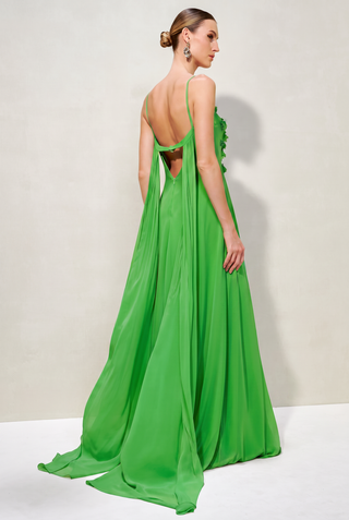 Vestido Fluido Cortes Retos