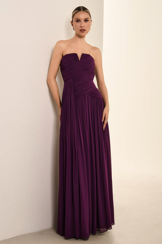 Vestido Tqc Drapeado - Ametista 2815231078