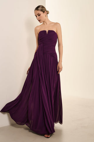 Vestido Tqc Drapeado - Ametista 2815231078