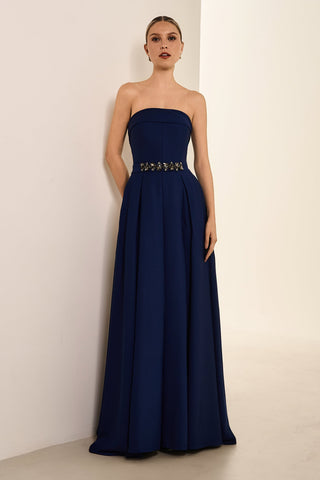 Vestido Classico Pala Gode - Marinho 281547MAZ04..